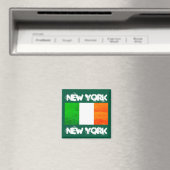 NYC St. Patrick's Day-viering - Ierse vlag Magneet (Insitu (Vaatwasser))