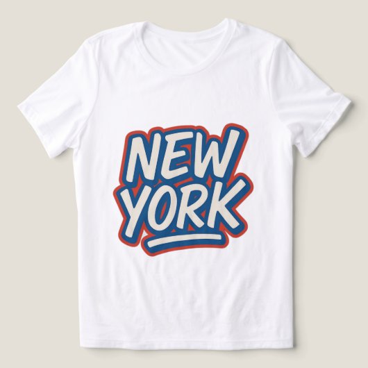 NYC State of Mind - Vrouwen Street Chic T-shirt (Design voorkant)