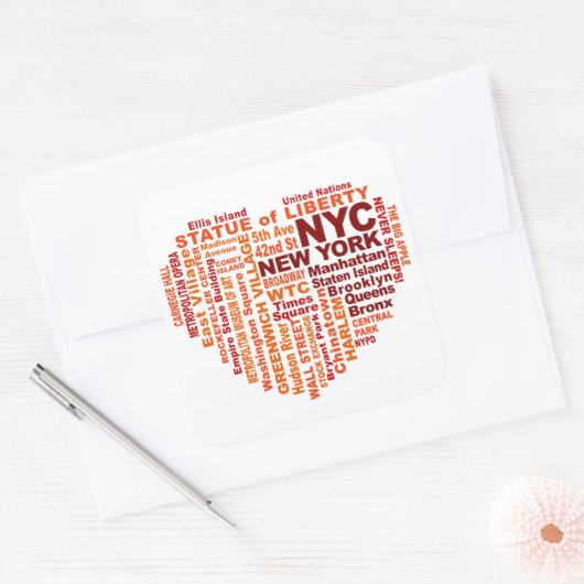 NYC stickers (Envelop)