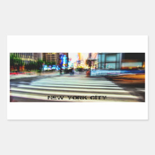 NYC Street Abstracte Sticker