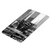 NYC Street in Monochrome Magneet (Linkerzijde)