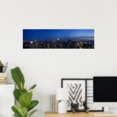 NYC Sun Down Poster (Thuiskantoor)