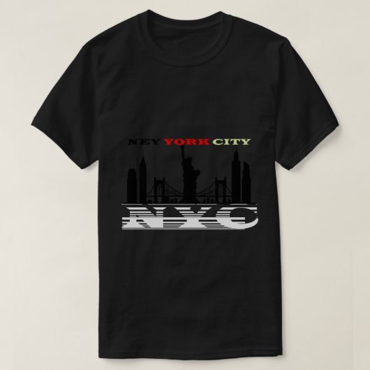 NYC t-shirt (Design voorkant)