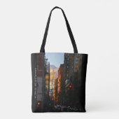 NYC-tas Tote Bag (Achterkant)