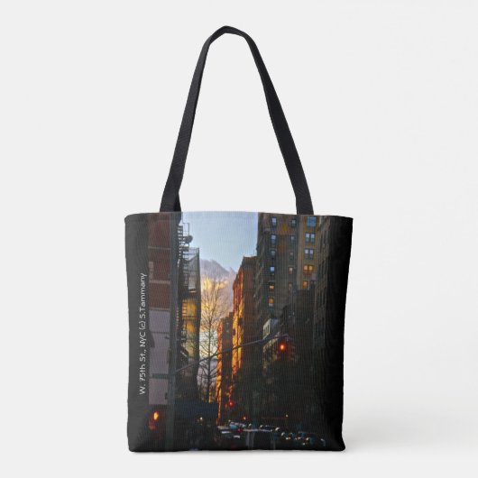 NYC-tas Tote Bag (Achterkant)