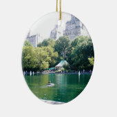 NYC Tavern over de Groenen Keramisch Ornament (Rechts)