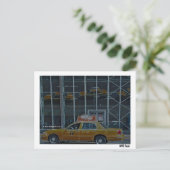 NYC Taxi - Briefkaart (Staand voorkant)