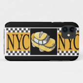 NYC Taxi Cab Case-Mate iPhone Case (Achterkant (horizontaal))