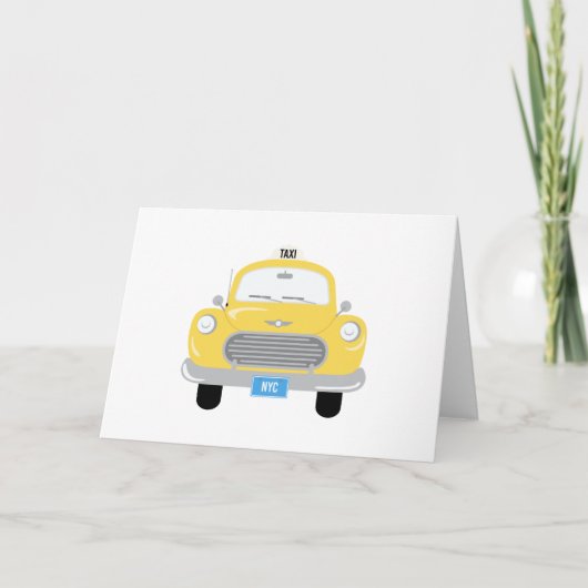 NYC Taxi Kaart (Voorkant)