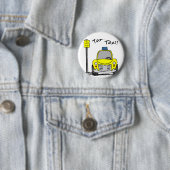 NYC Taxi Ronde Button 5,7 Cm (In situ)