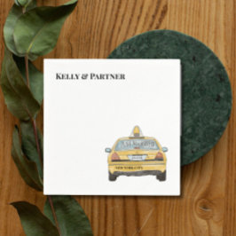 NYC Taxi Trouwcocktail Servet