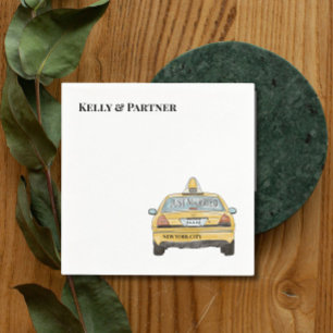 NYC Taxi Trouwcocktail Servet