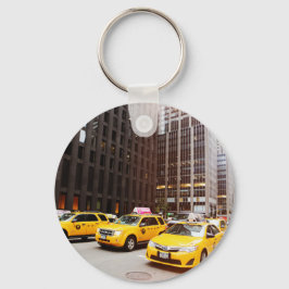NYC-taxi's in New York Sleutelhanger