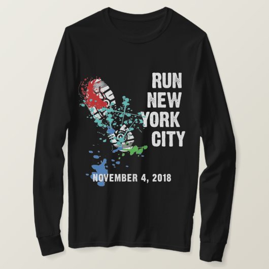 NYC Tee Shirts Marathon 2018 (Design voorkant)