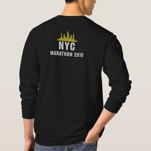 NYC Tee Shirts Marathon 2018 (Achterkant)