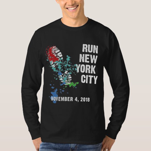 NYC Tee Shirts Marathon 2018 (Voorkant)
