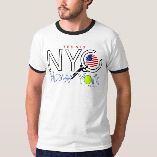 NYC Tennis US Open T-Shirt (Voorkant)