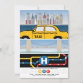 NYC ThMED Birthday Invitation Kaart (Voorkant)