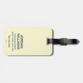 NYC - Times Square Bagagelabel (Achterkant horizontaal)