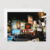 NYC Times Square Broadway New York City Briefkaart (Voorkant / Achterkant)