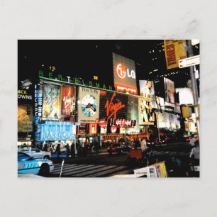 NYC Times Square Broadway New York City Briefkaart