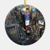 NYC Times Square Keramisch Ornament (Voorkant)