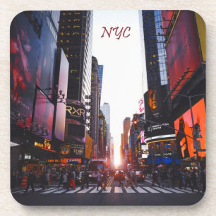 NYC Times Square New York City Bier Onderzetter