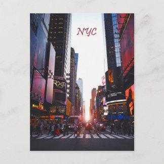 NYC Times Square New York City Briefkaart