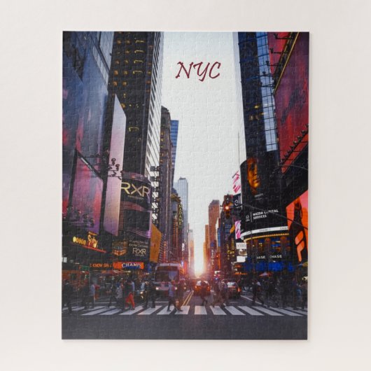 NYC Times Square New York City Legpuzzel (Verticaal)