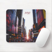 NYC Times Square New York City Muismat (Met muis)