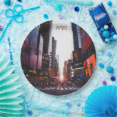 NYC Times Square New York City Papieren Bordje (Feest)