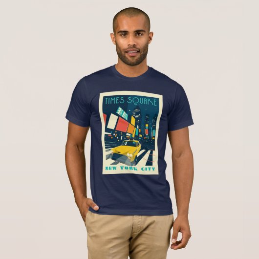 NYC - Times Square T-shirt (Voorkant volledig)