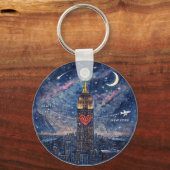 NYC to Seattle Keychain (Voorkant)