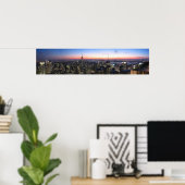 NYC Top van het afbeelding van het Rock Panoromaic Poster (Thuiskantoor)