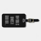 NYC Travel Label Bagagelabel (Voorkant horizontaal)