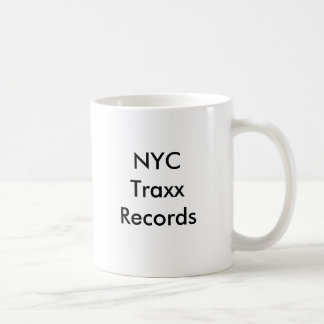 NYC Traxx Records Coffee Mok