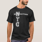 Nyc Trendy New York City Manhattan Creative T-shirt (Voorkant)