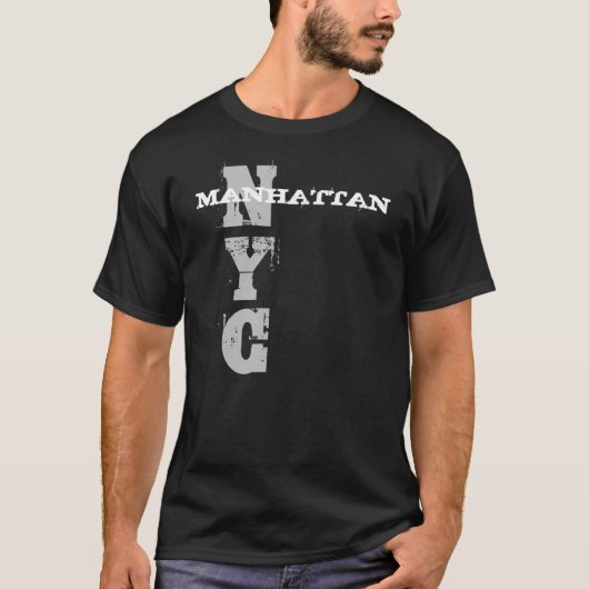 Nyc Trendy New York City Manhattan Creative T-shirt (Voorkant)