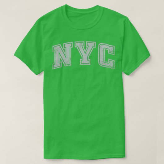 NYC  Typografie T-shirt (Design voorkant)