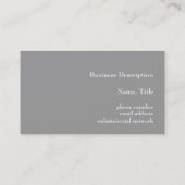 NYC-Uitzicht Visitekaartje (Achterkant)