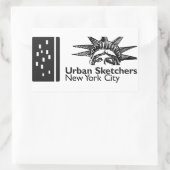NYC Urban Sketchers Sticker (Tas)