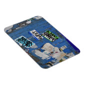 NYC Urban Street Fotografie Graffiti Art New York Magneet (Rechterzijde)