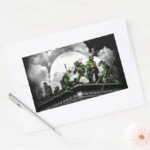 NYC veilig houden Rechthoekige Sticker (Envelop)