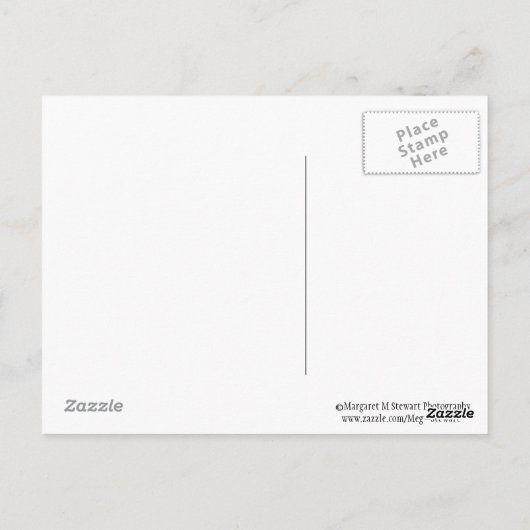 NYC Verticaal B&W Blur Briefkaart (Achterkant)