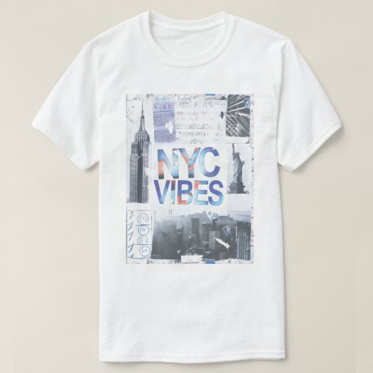 NYC Vibes Urban Graphic T-shirt unisex (Design voorkant)