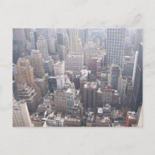NYC View South Down 5th Avenue Briefkaart