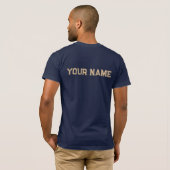 NYC Voeg naam toe Grafisch T-shirt (Achterkant volledig)