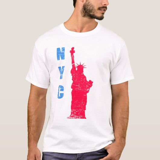 NYC Vrijheid T-shirt (Voorkant)