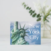 NYC Vrijheidsbeeld Briefkaart (Staand voorkant)