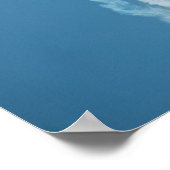 NYC Vrijheidsbeeld en straaljagers boven Poster (Hoek)